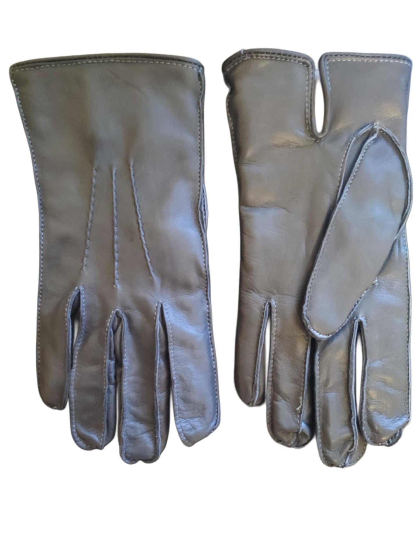 Schwarze Herren Winterhandschuhe ungefüttert aus Lammfell