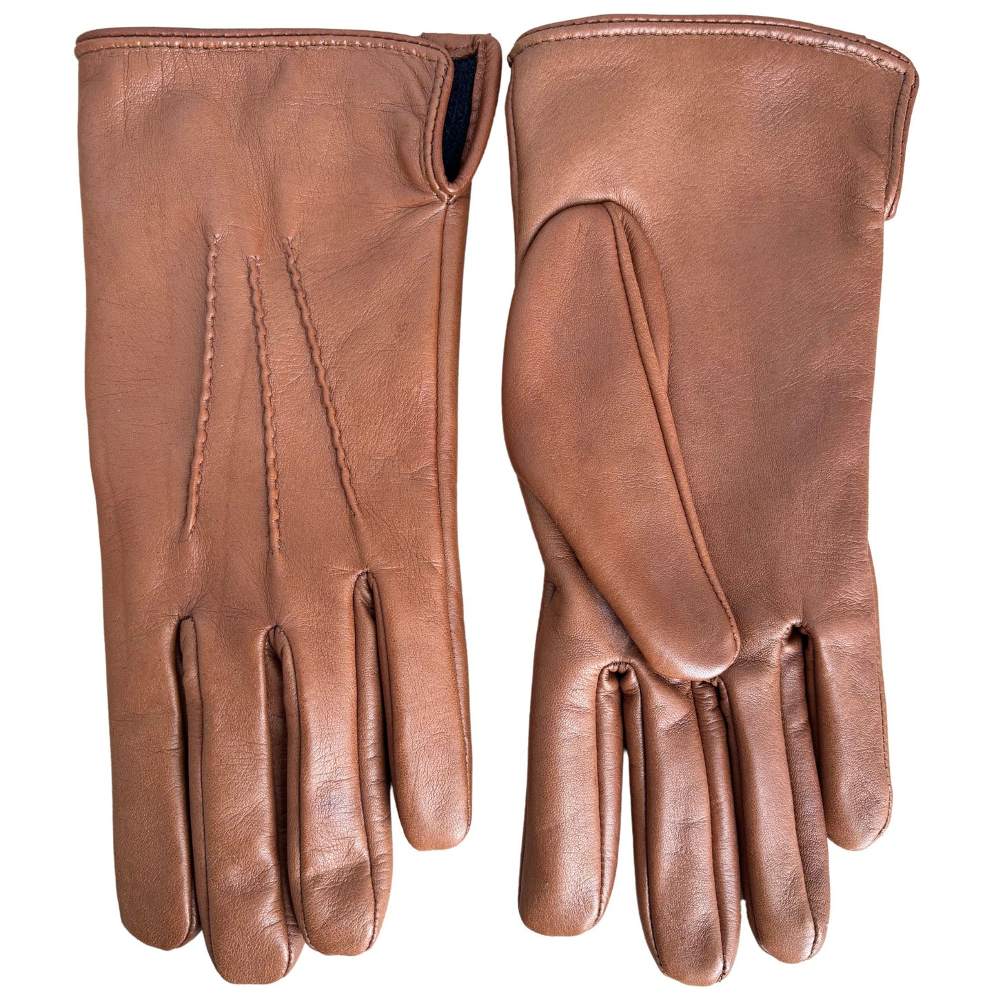 Herren Winterhandschuhe Kaschmir gefüttert Lammfell Kork