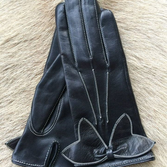 Women’s Fashion Nappa Leather Gloves – Cashmere Lined
