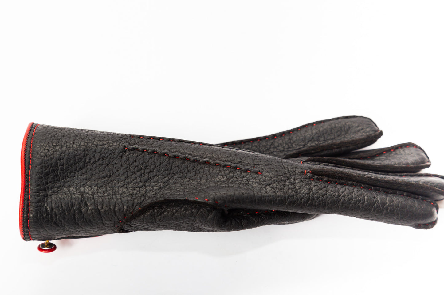 Damen Peccary Winterhandschuhe ein Stück Leder individuelle Größe und Farbe