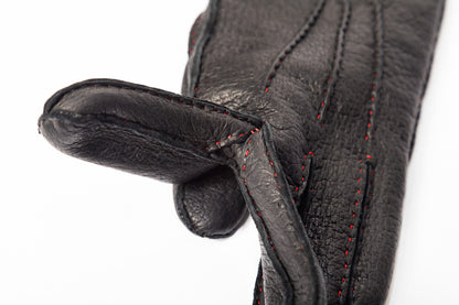 Damen Peccary Winterhandschuhe ein Stück Leder individuelle Größe und Farbe